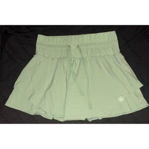 JoyLab Light Green Women's Tennis/Golf Skort Skirt w/ Shorts, Small‎